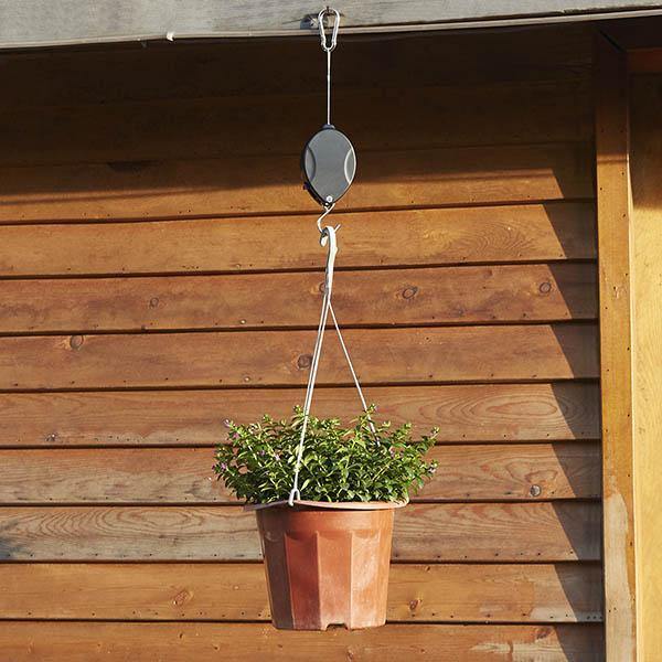2 Peças de Gancho para Vaso Suspenso - A Maneira Mais Fácil de Cuidar de Plantas Suspensas! - TOOLS SMD