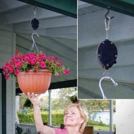 2 Peças de Gancho para Vaso Suspenso - A Maneira Mais Fácil de Cuidar de Plantas Suspensas! - TOOLS SMD