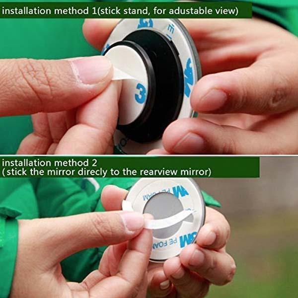 2 Peças de Jogo de Espelhos para Ponto Cegos de Retrovisores - TOOLS SMD
