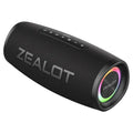 ZEALOT-S56 Alto-falante Bluetooth com excelente desempenho baixo, alto-falante impermeável IPX6, acampamento ao ar livre, 40W Po