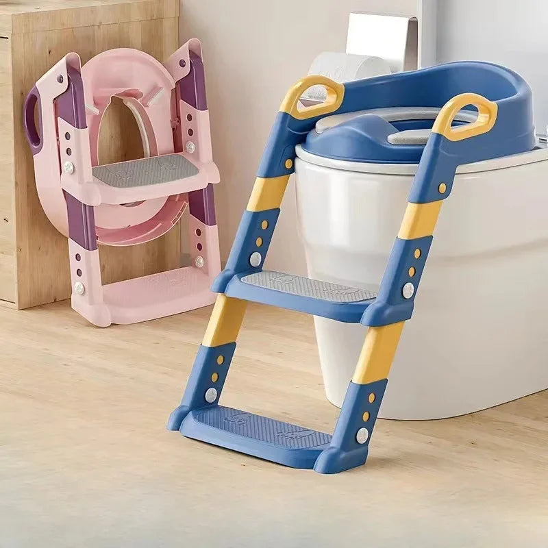 Vaso sanitário infantil, banco de pés dobrável, banheiro multifuncional, menino e menina, escada de treinamento para crianças, novo