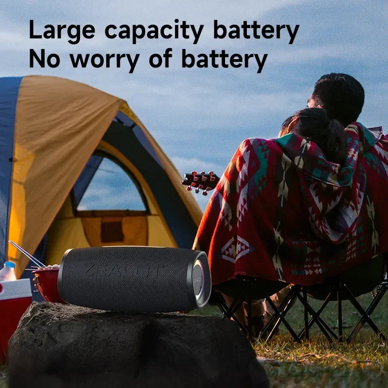 ZEALOT-S56 Alto-falante Bluetooth com excelente desempenho baixo, alto-falante impermeável IPX6, acampamento ao ar livre, 40W Po